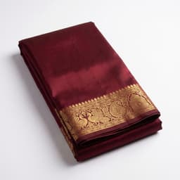 Zari-Edged Kanjivaram Saree view 2
